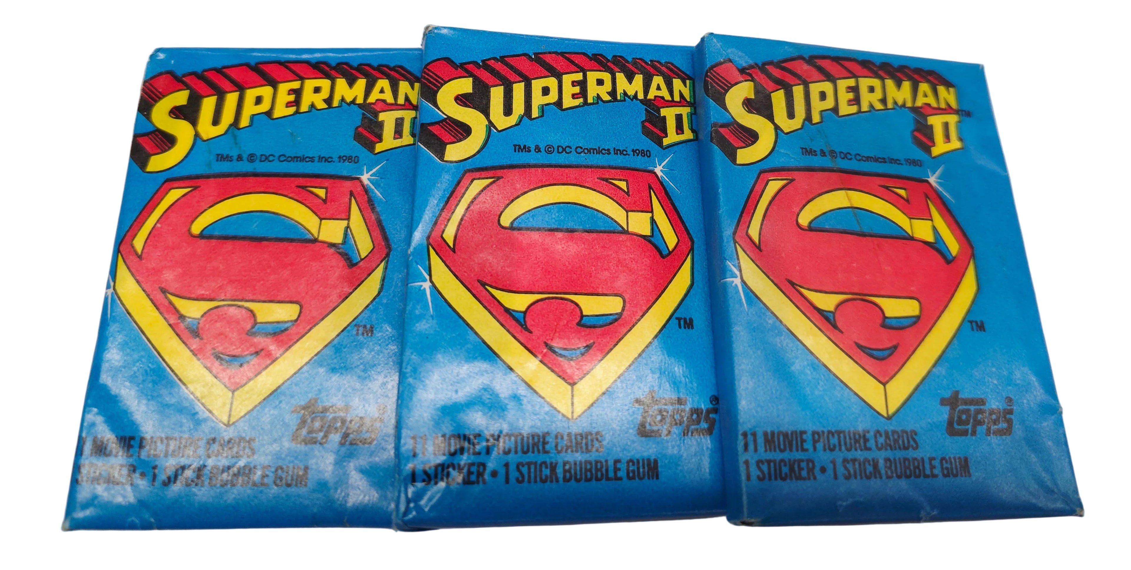 1980 Superman II Wax Pack