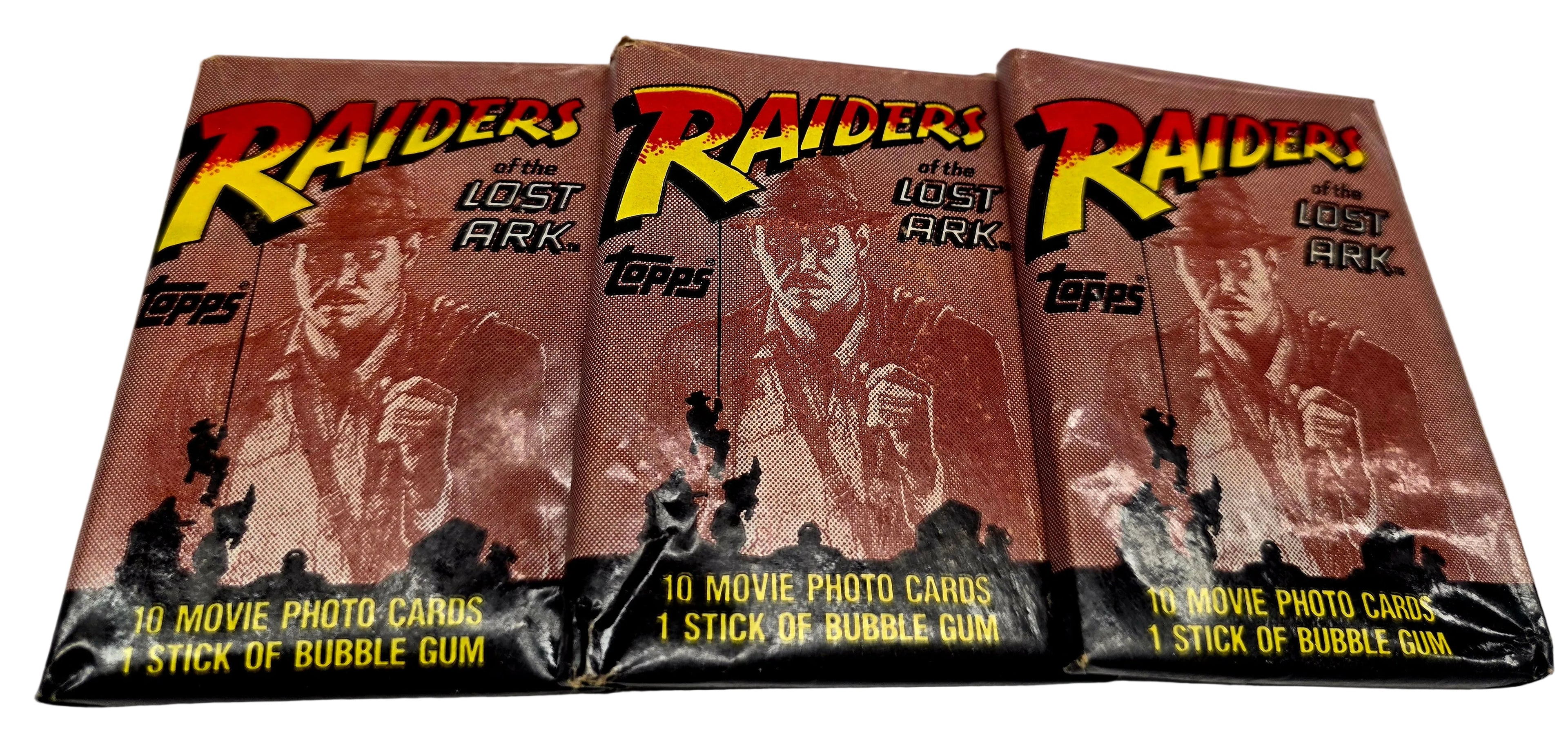 1981 Indiana Jones Raiders Of The Lost Ark Wax Pack