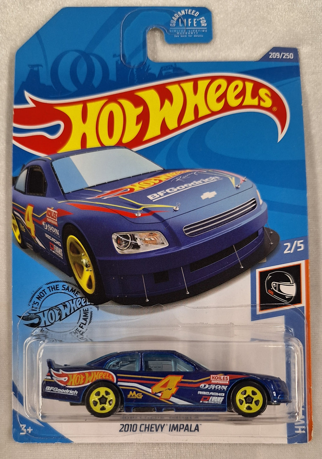 10 Chevy Impala 2/5 Race Team 209/250 Blue