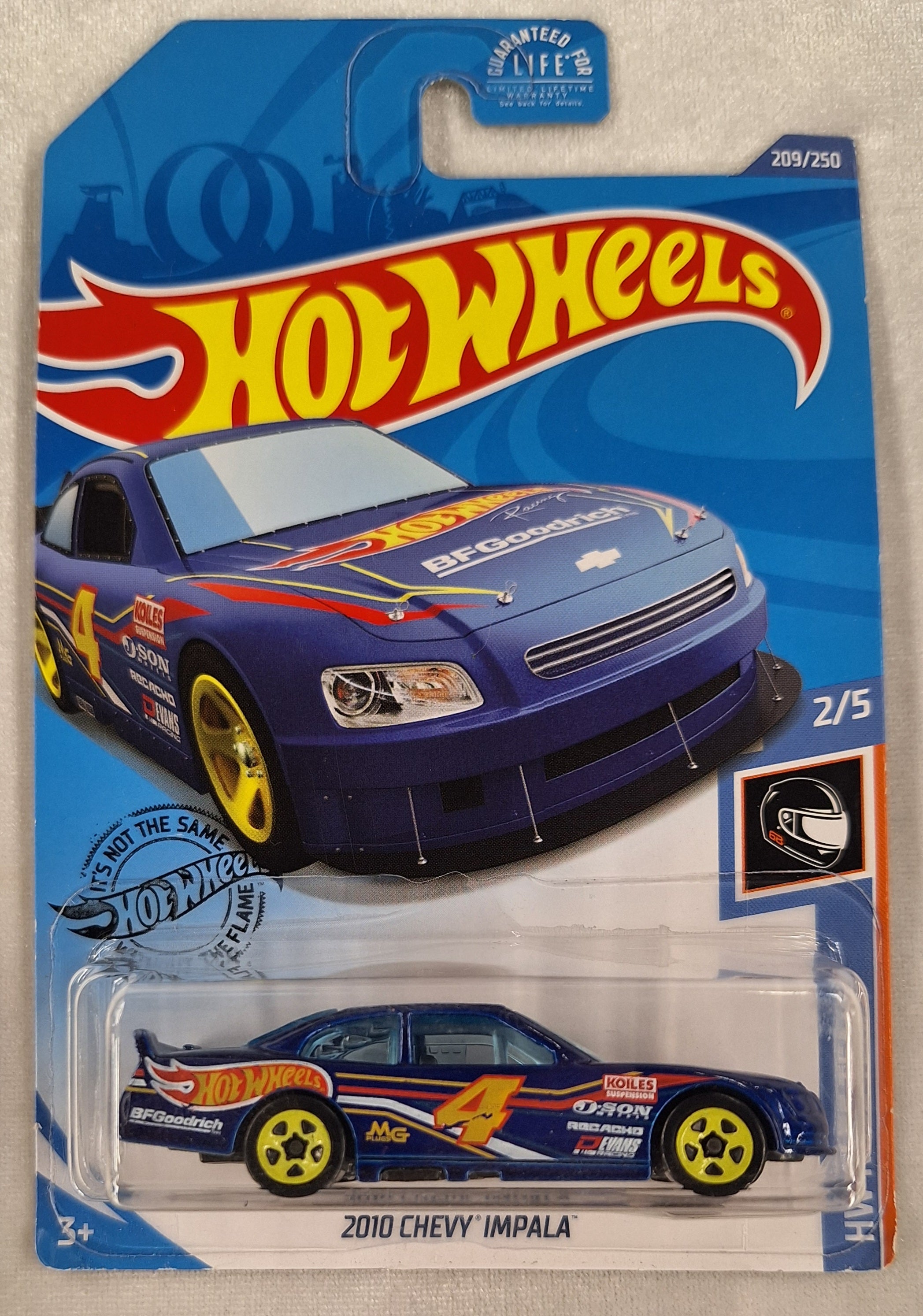 10 Chevy Impala 2/5 Race Team 209/250 Blue
