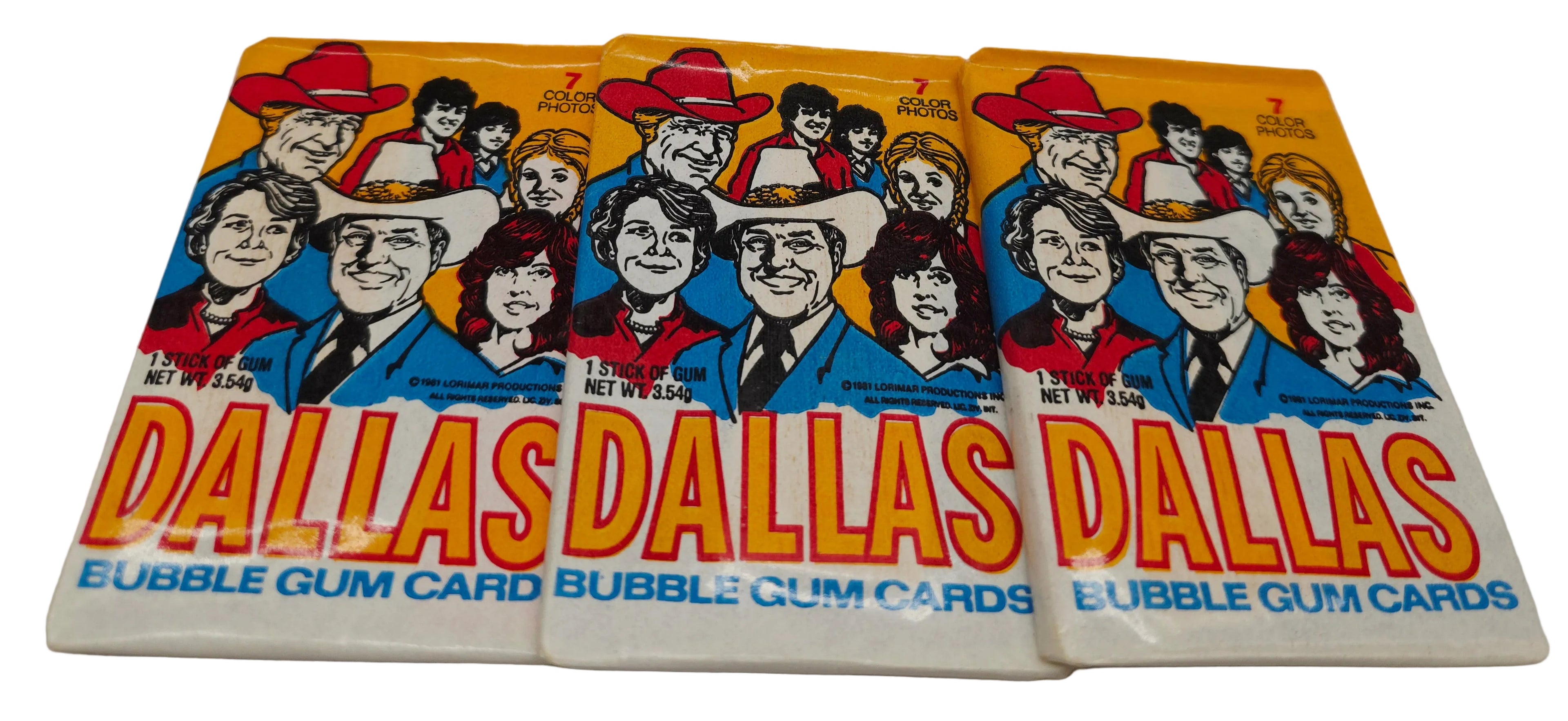 1981 Dallas Wax Pack