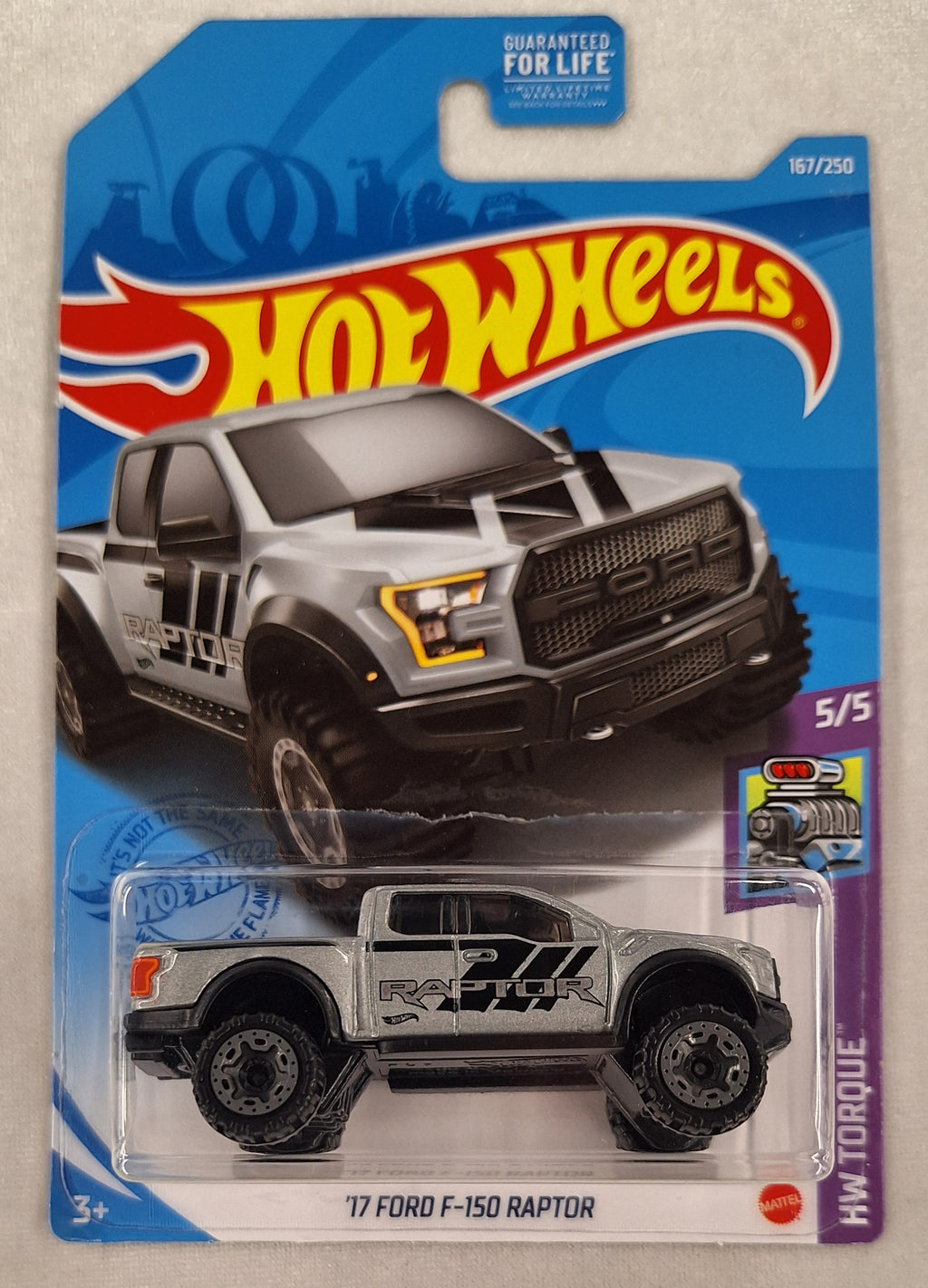 17 Ford F-150 Raptor 5/5 Torque 167/250 Gray