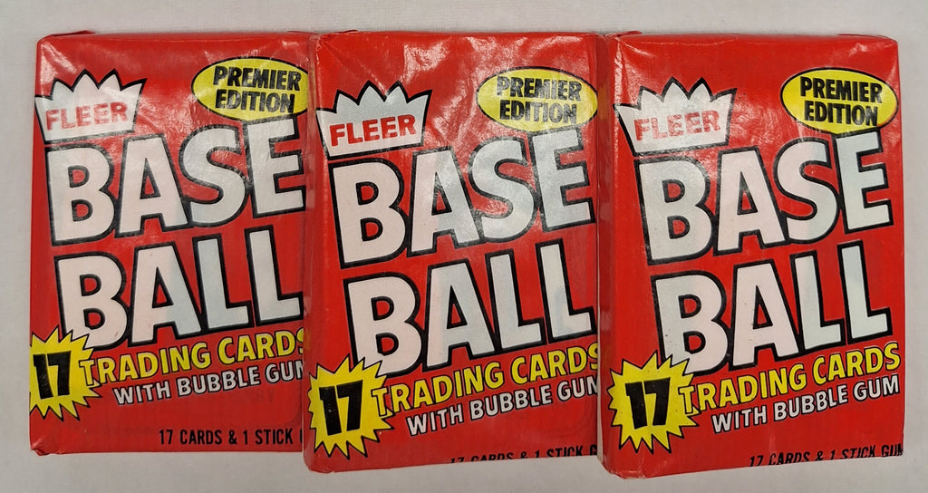 1981 Fleer Baseball Wax Pack