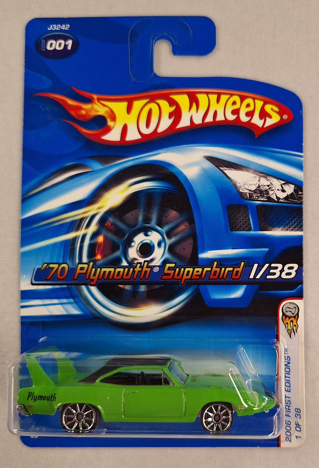 70 Plymouth Superbird 1/38 First Editions #1 Green
