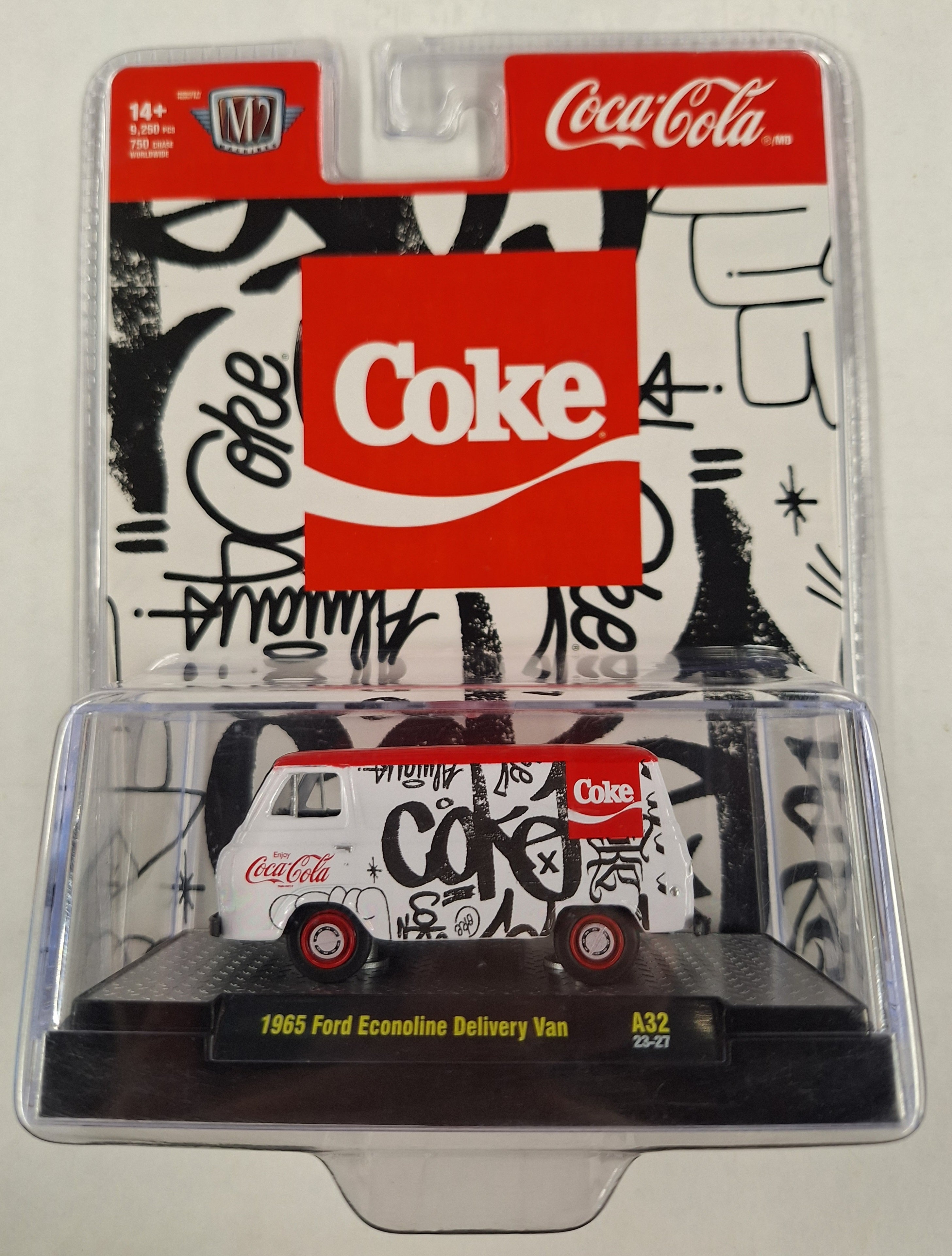 65 Ford Econoline Delivery Van A32 M2 Machines Coca Cola