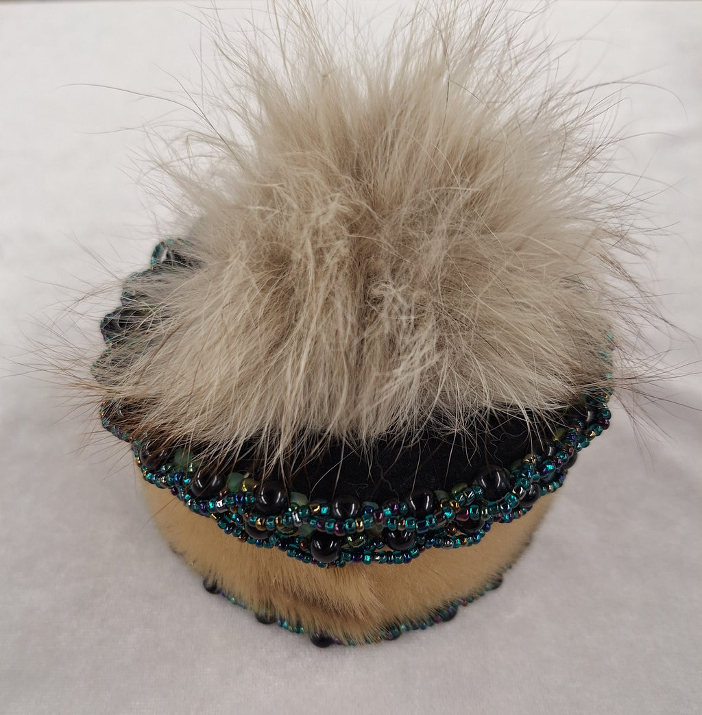 Handmade Alaskan Beaded Container 1999