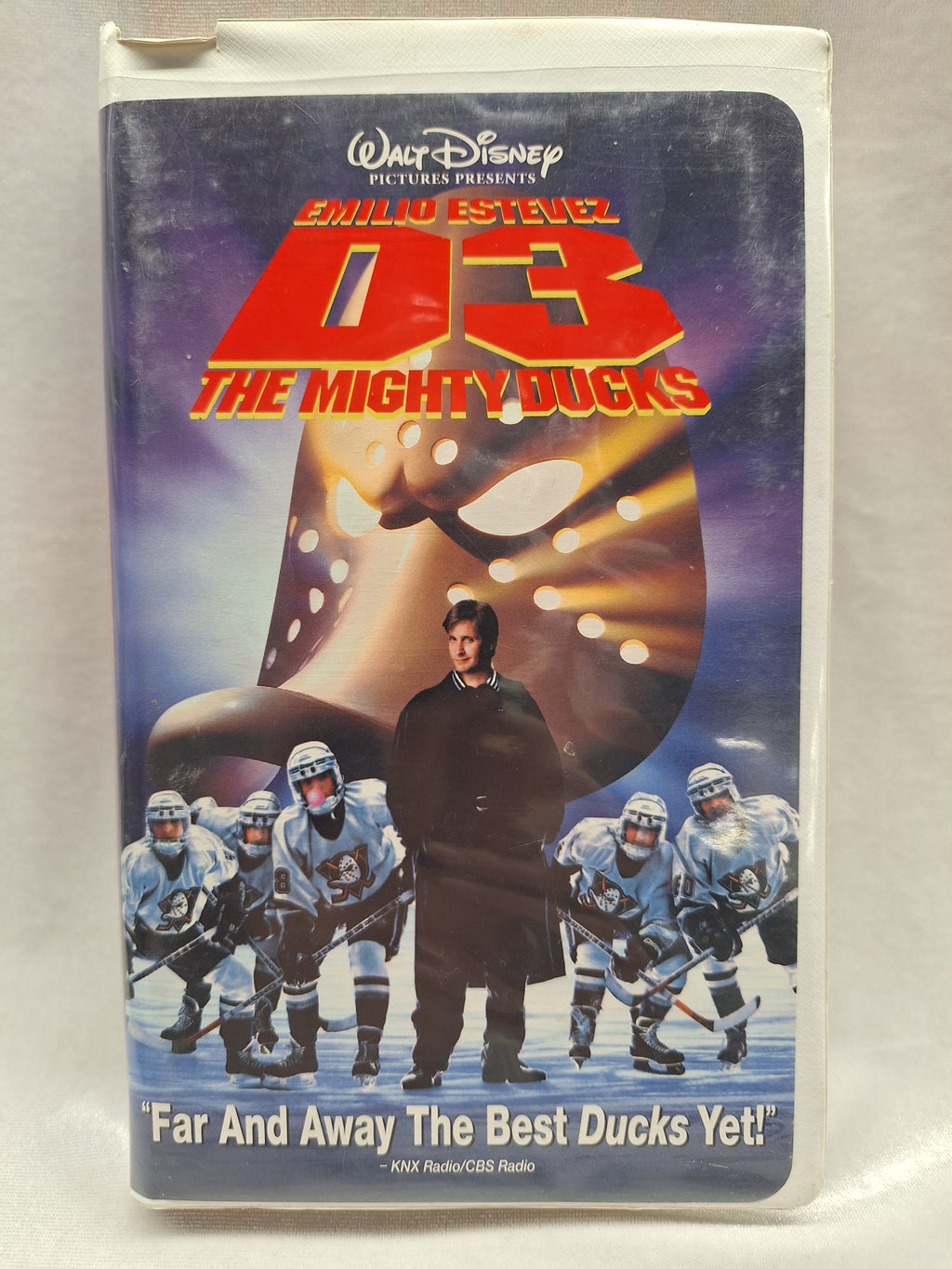 D3 The Mighty Ducks VHS
