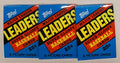 1986 Topps Baseball Leaders Cello Pack
