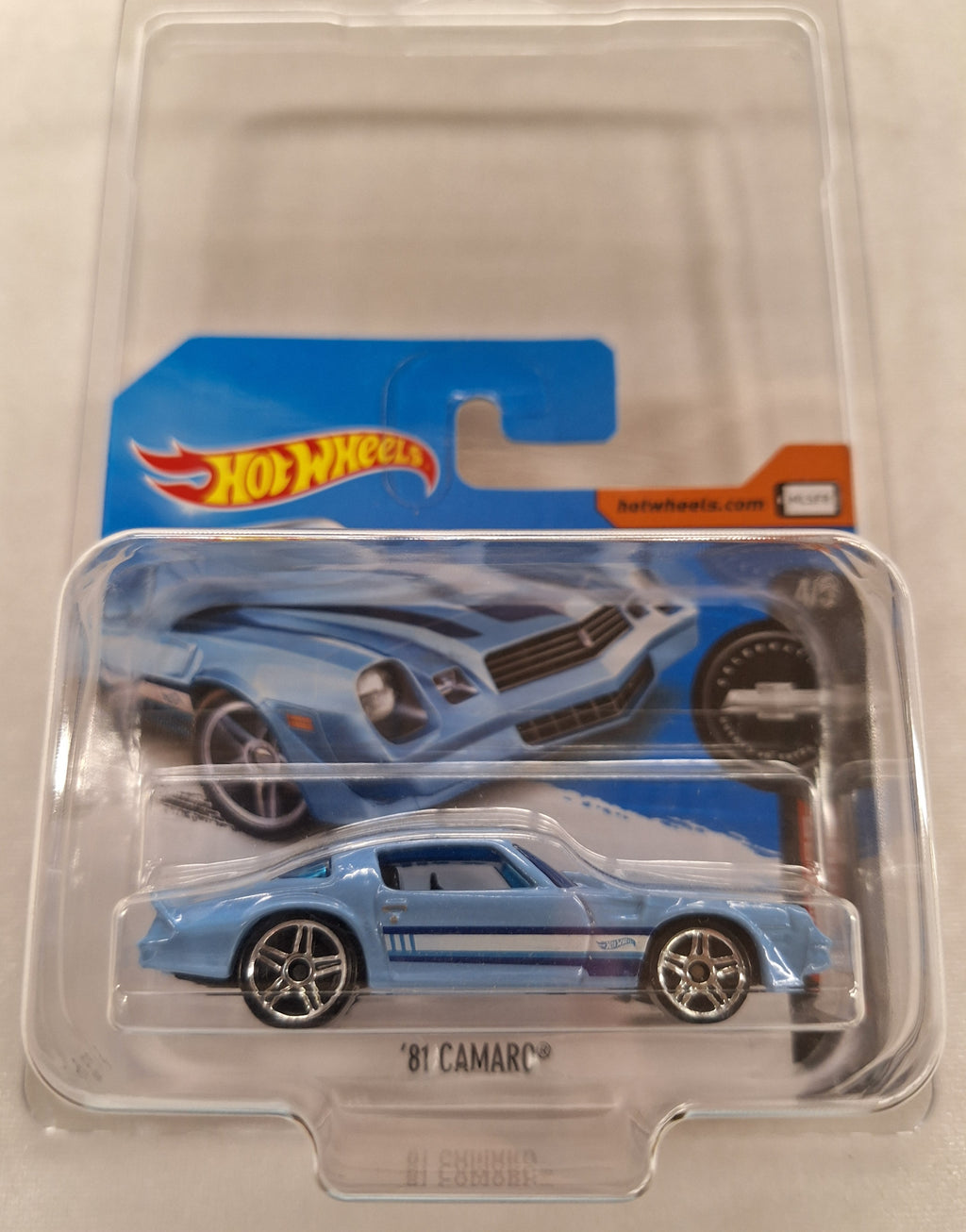 81 Camaro Camaro Fifty 4/5 Short/International Card In Protector