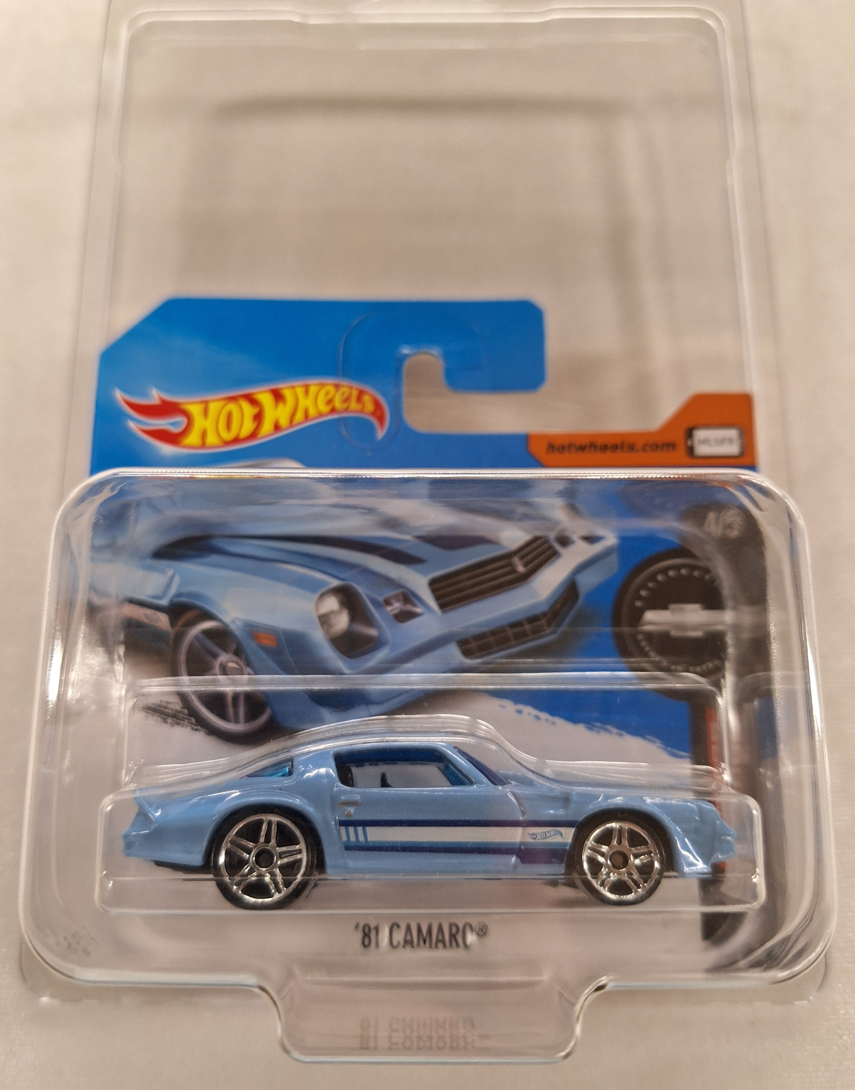 81 Camaro Camaro Fifty 4/5 Short/International Card In Protector
