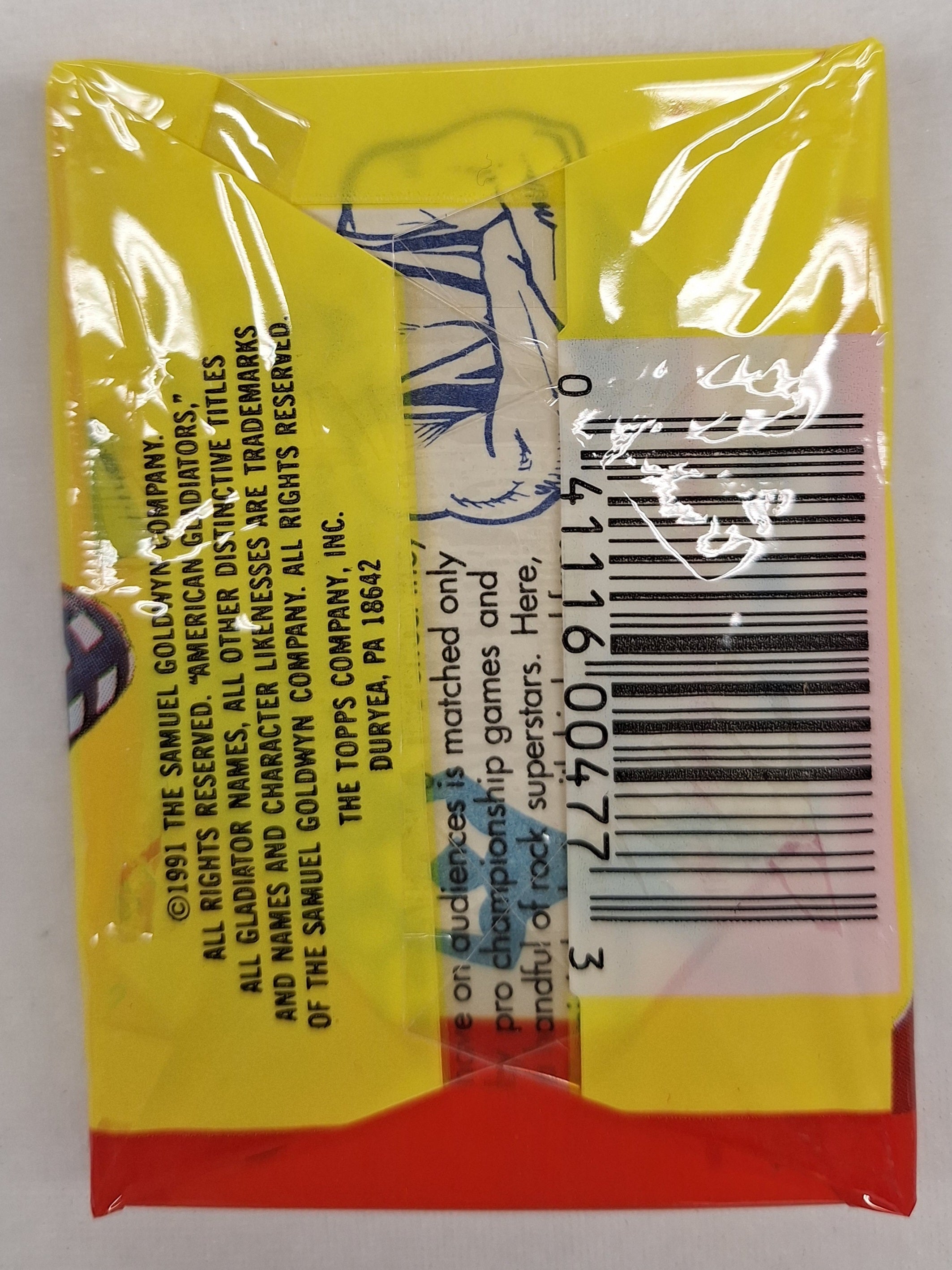 1991 American Gladiators Cello Pack