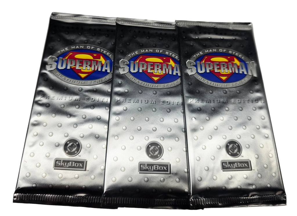 1994 Superman Platinum Series Premium Edition Cello Pack