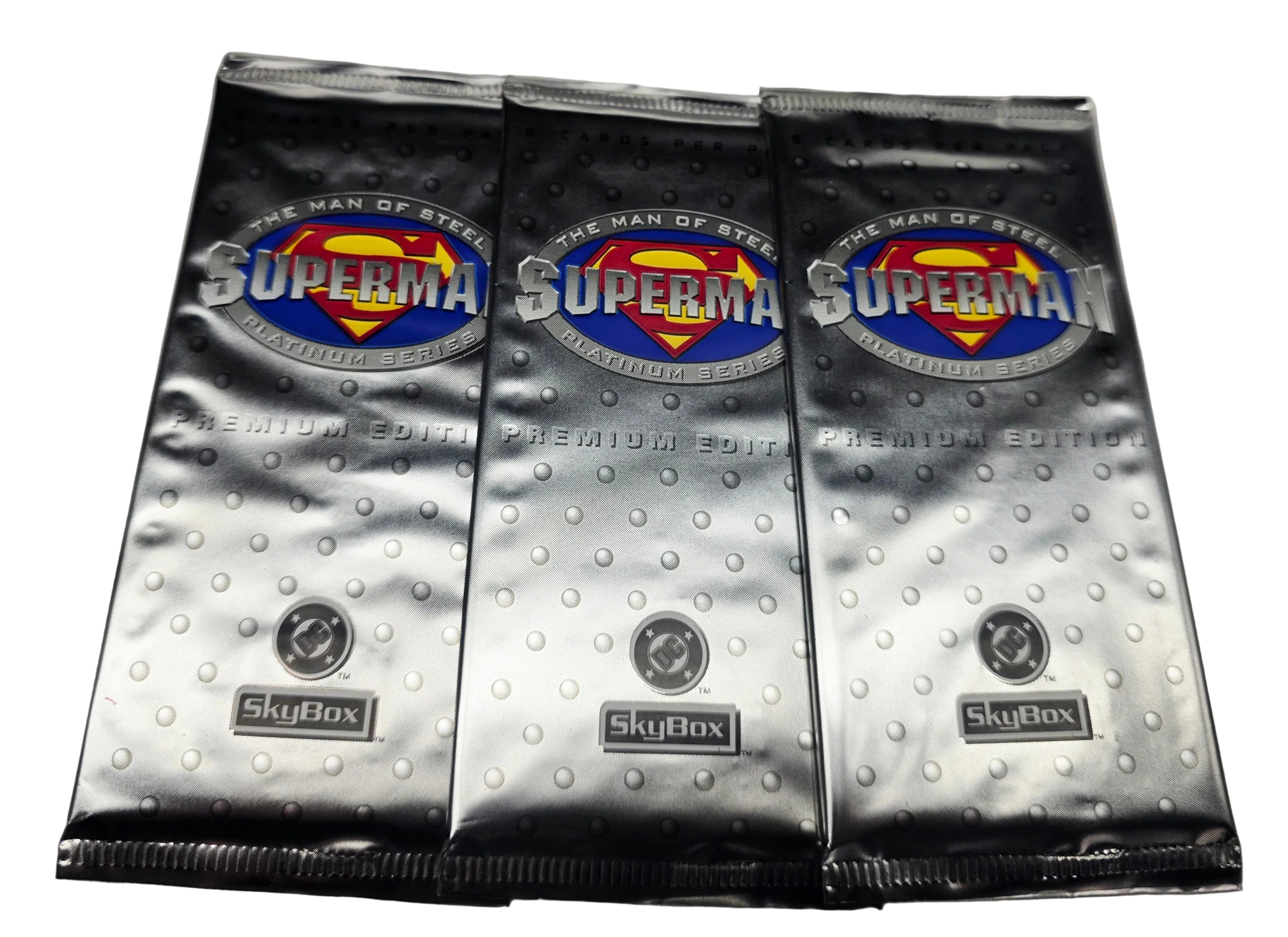1994 Superman Platinum Series Premium Edition Cello Pack