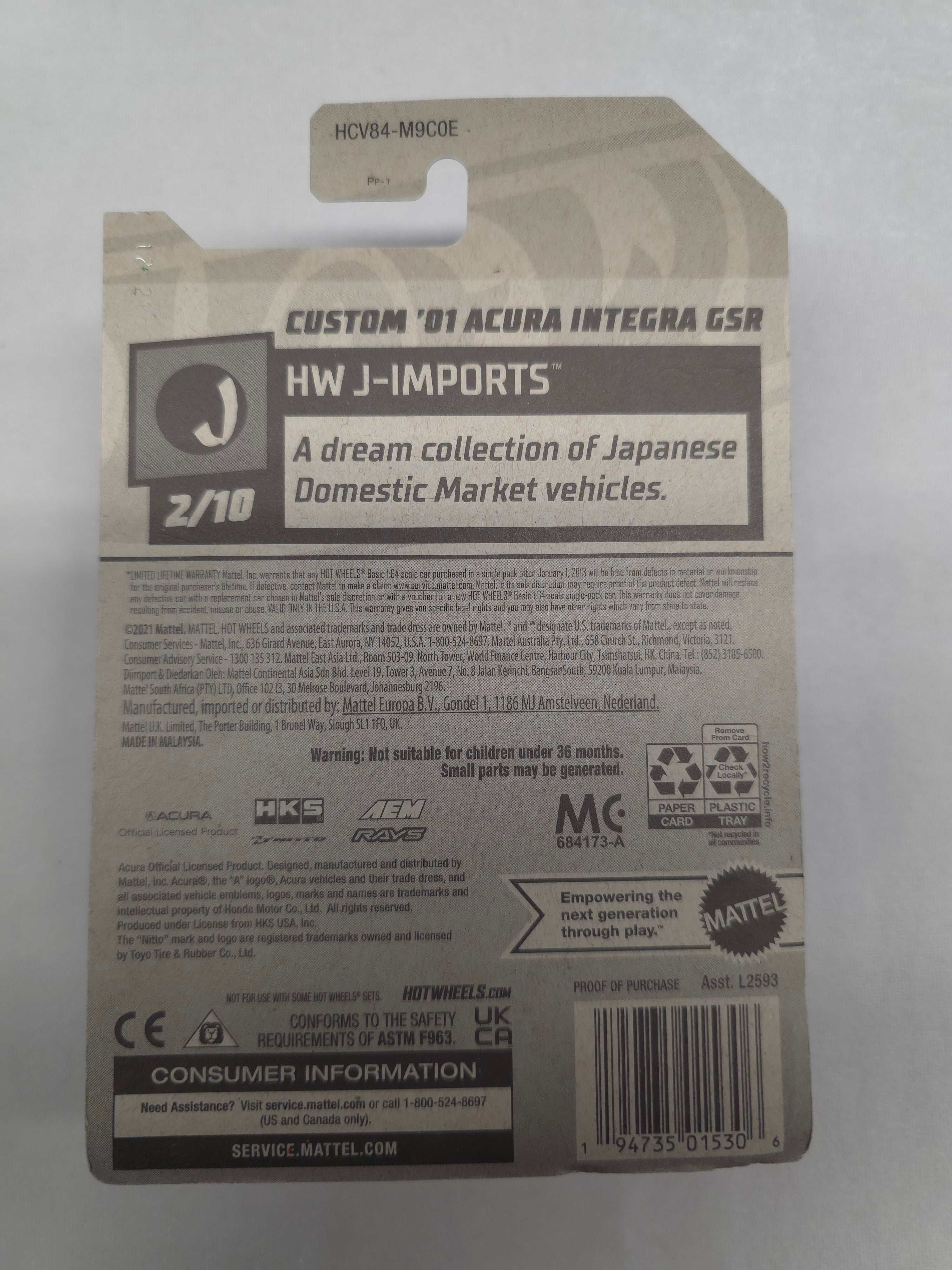 Custom 01 Acura Integra GSR J-Imports 98/250
