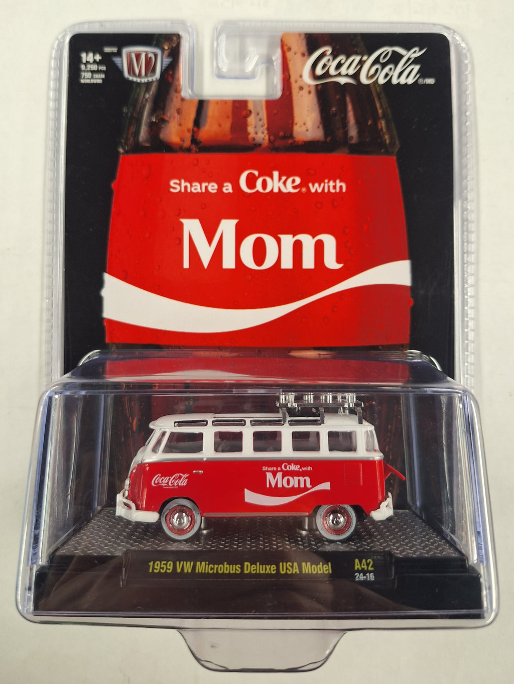 59 VW Microbus Deluxe USA Model A42 M2 Machines Coca Cola