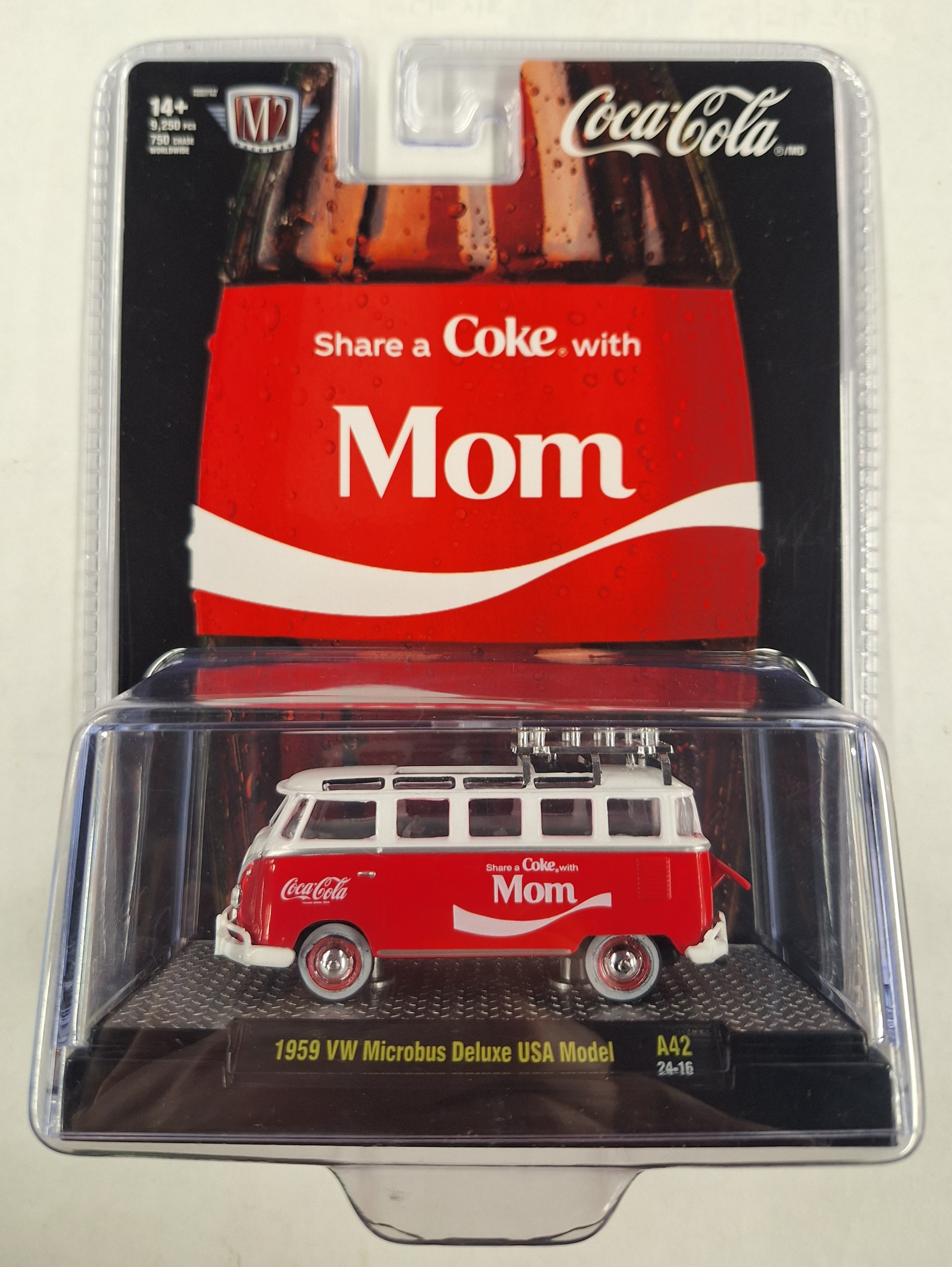 59 VW Microbus Deluxe USA Model A42 M2 Machines Coca Cola