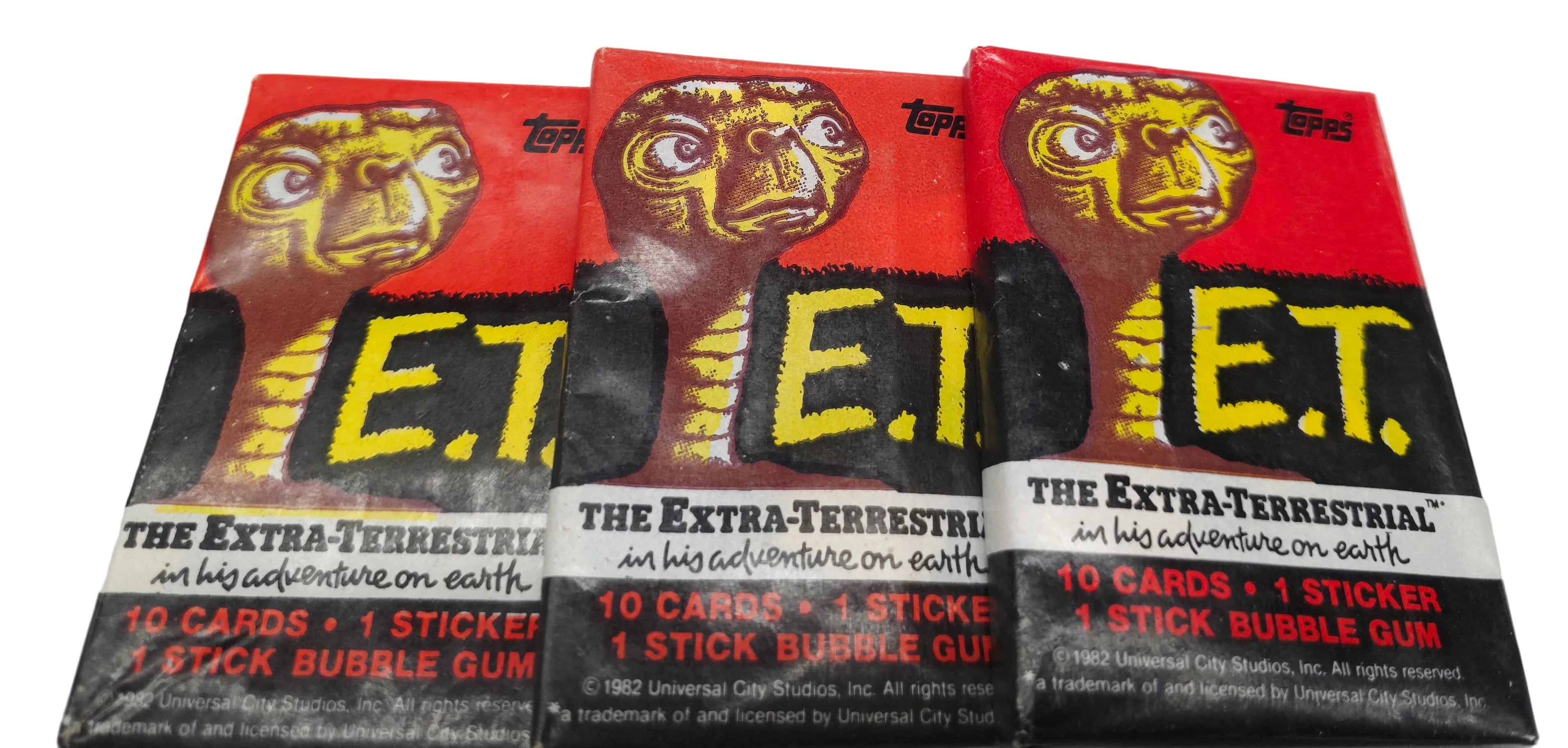 1982 E.T. Wax Pack