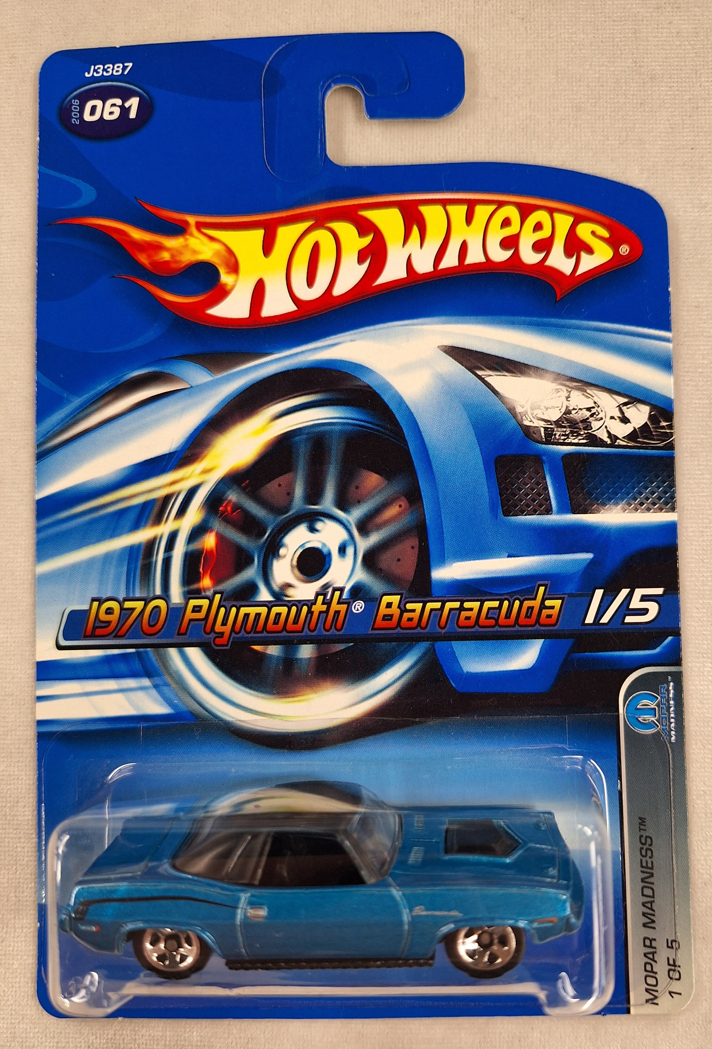70 Plymouth Barracuda 1/5 Mopar Madness #61 Blue