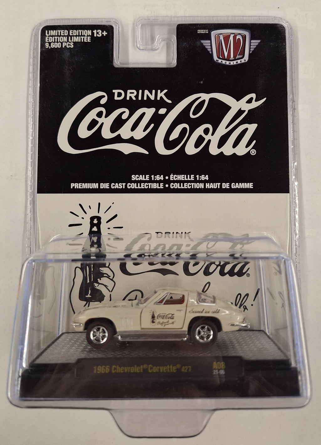 66 Chevrolet Corvette 427 A08 M2 Machines Coca Cola