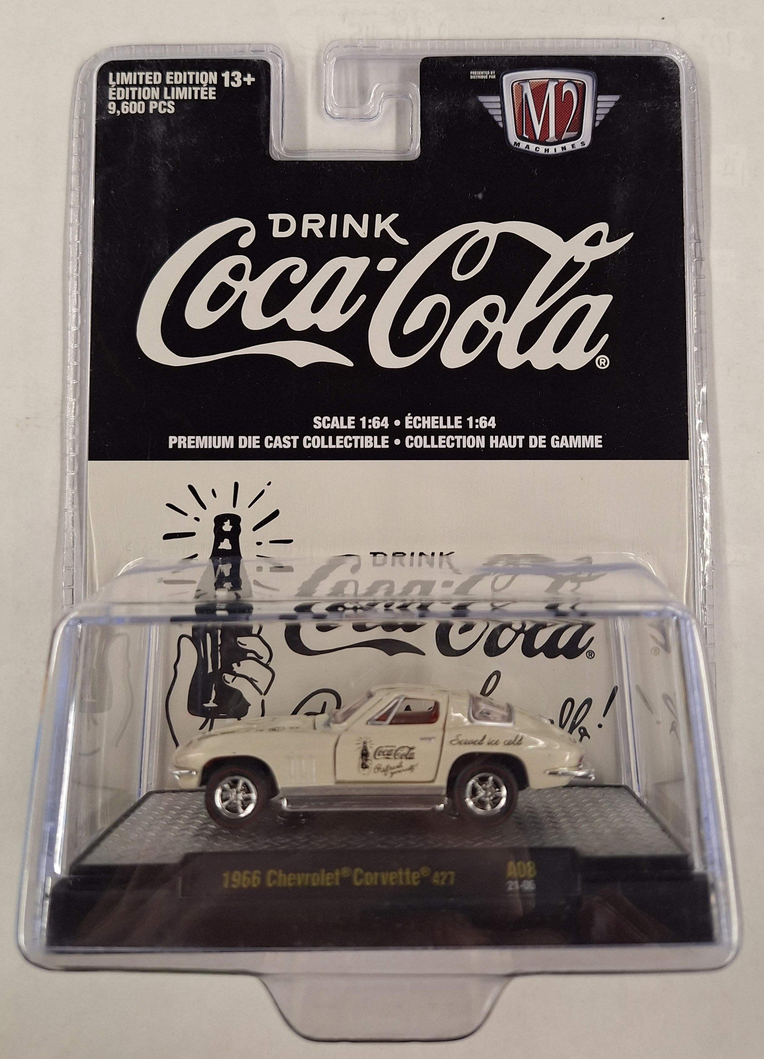66 Chevrolet Corvette 427 A08 M2 Machines Coca Cola