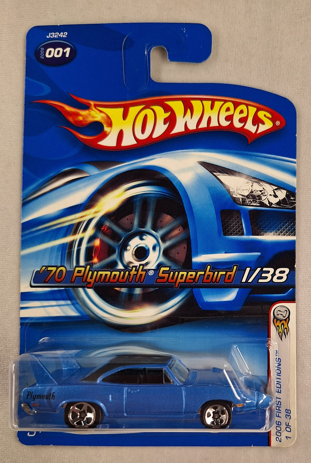 70 Plymouth Superbird 1/38 First Editions #1 Blue