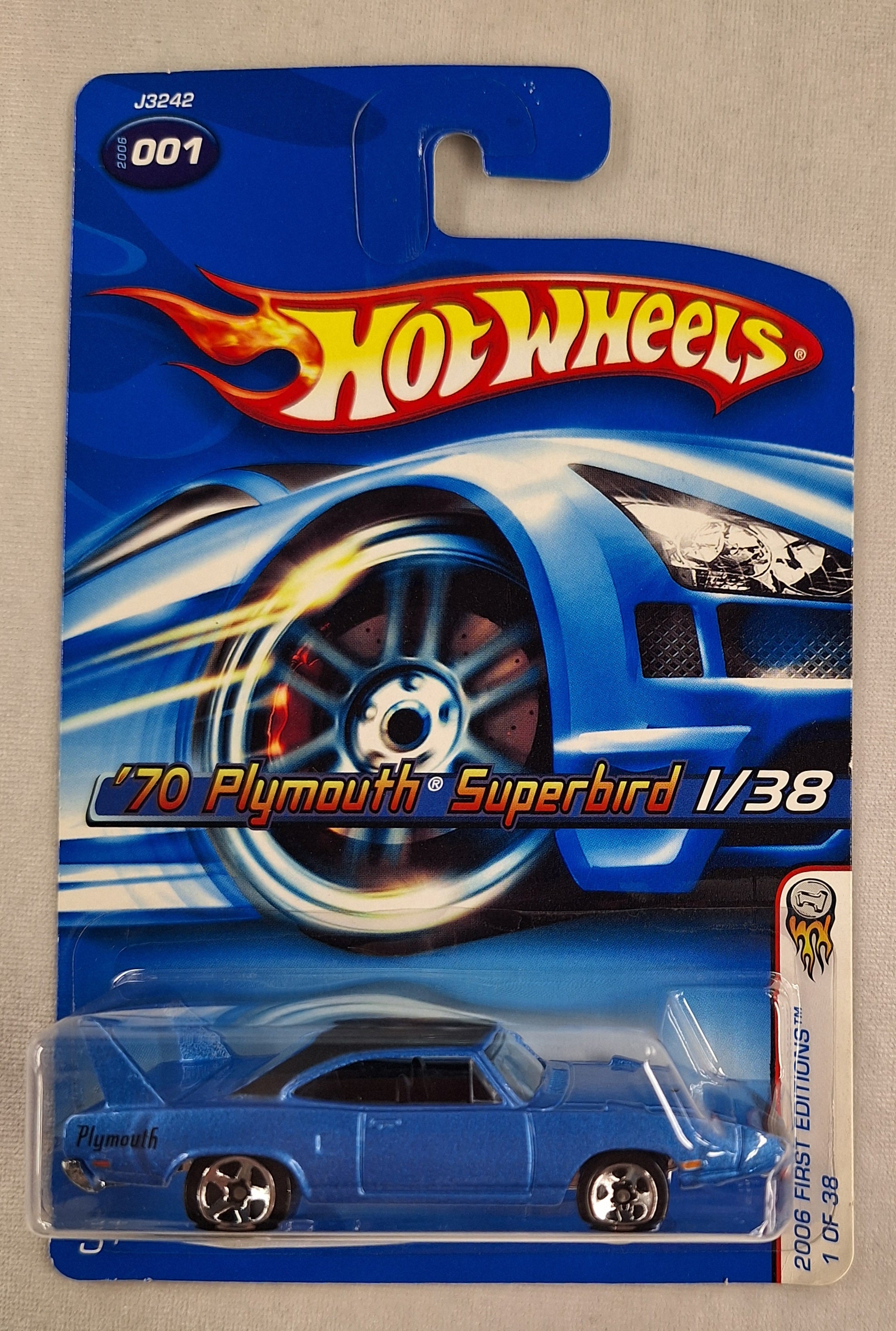 70 Plymouth Superbird 1/38 First Editions #1 Blue